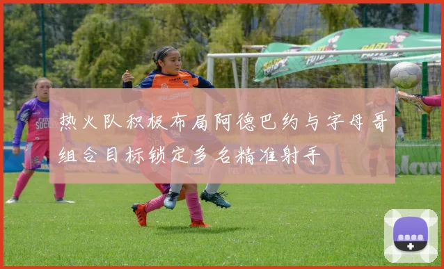 热火队积极布局阿德巴约与字母哥组合目标锁定多名精准射手